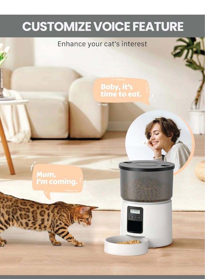 5L Intelligent Pet Feeder Cat And Dog Feeder Timing Quantitative Intelligent Feeder Automatic Feeder Cat And Dog Universal - Image 4