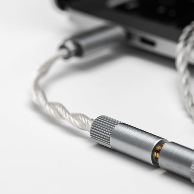 Moondrop ECHO-A 32Bit/384kHz Portable DAC/AMP w/Mic (3.5mm) Portable, Mobile High Performance DAC/AMP USB-C Sound Card with 3.5mm TRRS output MAC, PC, Smartphones - Image 2