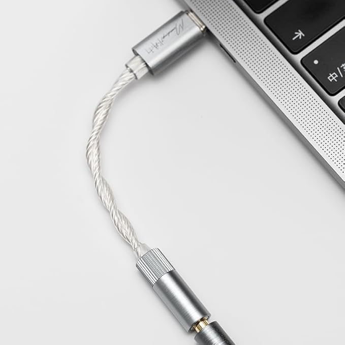 Moondrop ECHO-A 32Bit/384kHz Portable DAC/AMP w/Mic (3.5mm) Portable, Mobile High Performance DAC/AMP USB-C Sound Card with 3.5mm TRRS output MAC, PC, Smartphones - Image 1
