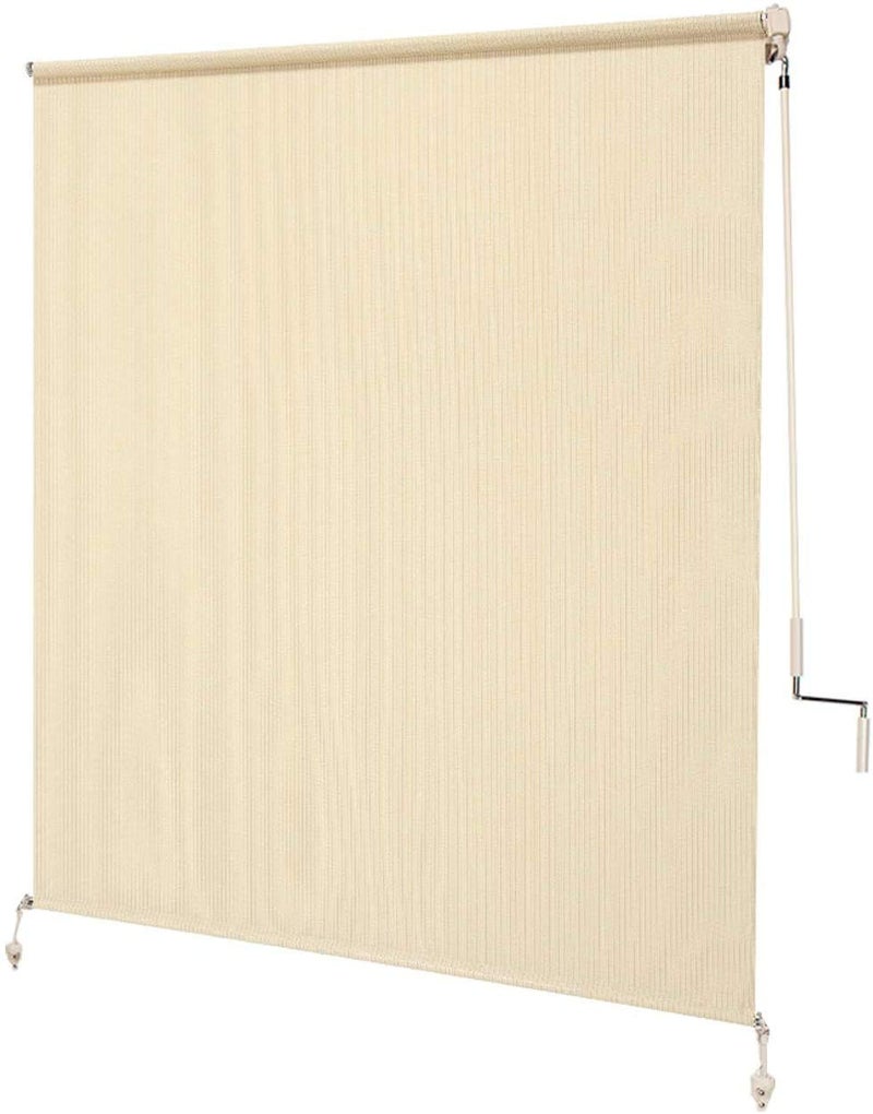 Coolaroo Outdoor Cordless Sun Blocking Roller Shade - Image 1