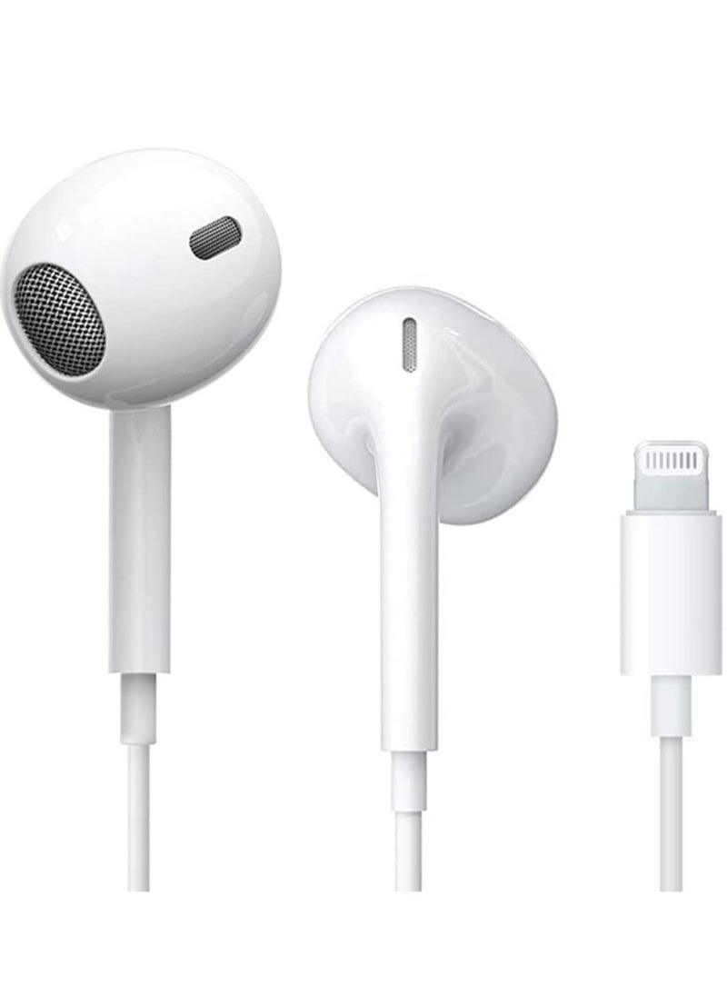 Gravity Lightning Headphone Wired for iPhone 14[Apple MFi Certified] Built-in Microphone & Volume Control, in-Ear Stereo Headset Compatible with iPhone 13 Mini/SE/12 Pro/12Pro Max/11/X/8 7-All iOS System  - Image 1