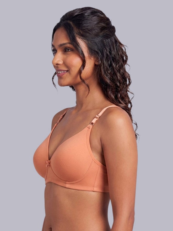 Eden Pack of 2 - Non-Padded Non Wired Cotton Blend T-Shirt Bra - Image 4