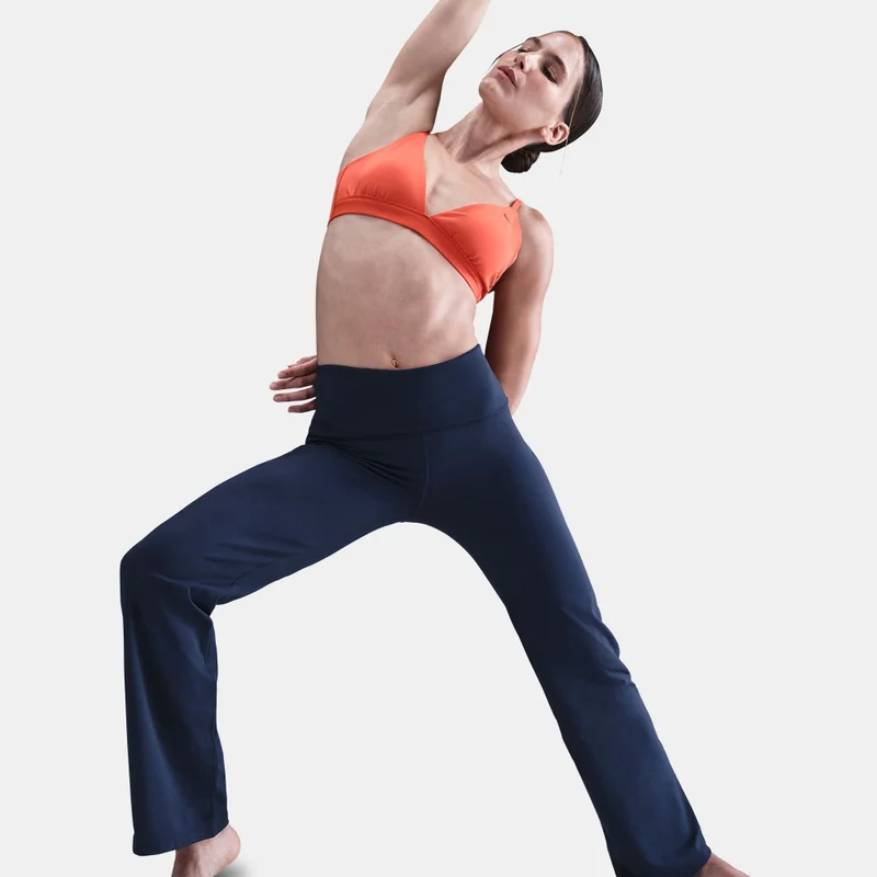 Nike Blue Women's One Dri-FIT Training Pants for Women | Best Price UAE