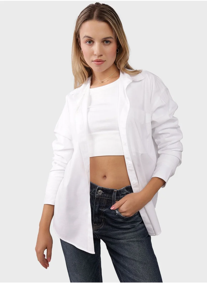 American Eagle Essential Button Down Shirt