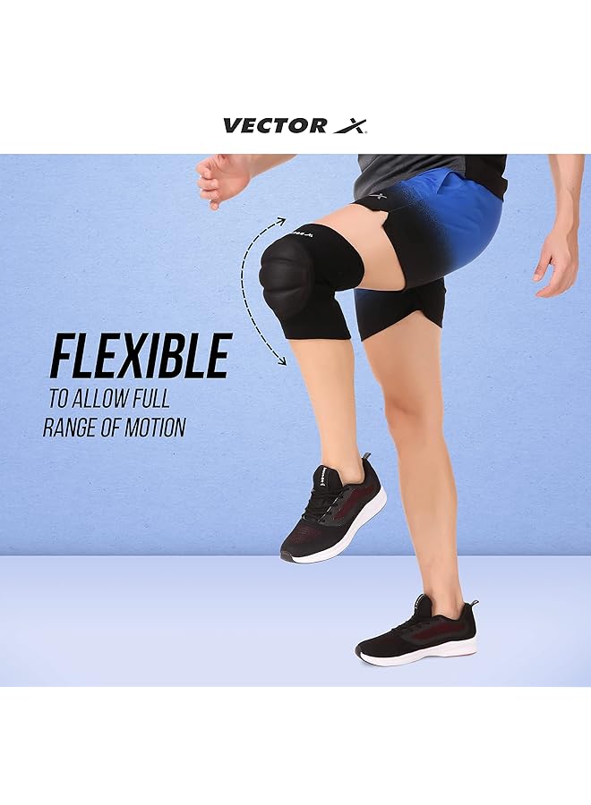 Vector X Material Elasticized Fabric Pain Relief Gym Sports Exercise Workout Cycling - Image 4