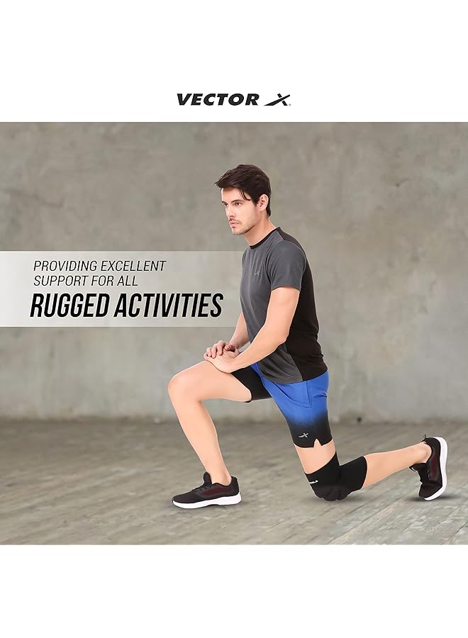 Vector X Material Elasticized Fabric Pain Relief Gym Sports Exercise Workout Cycling - Image 5