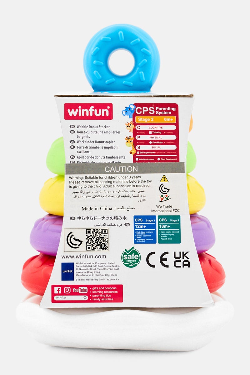 WinFun Wobble Donut Stacker - Image 4