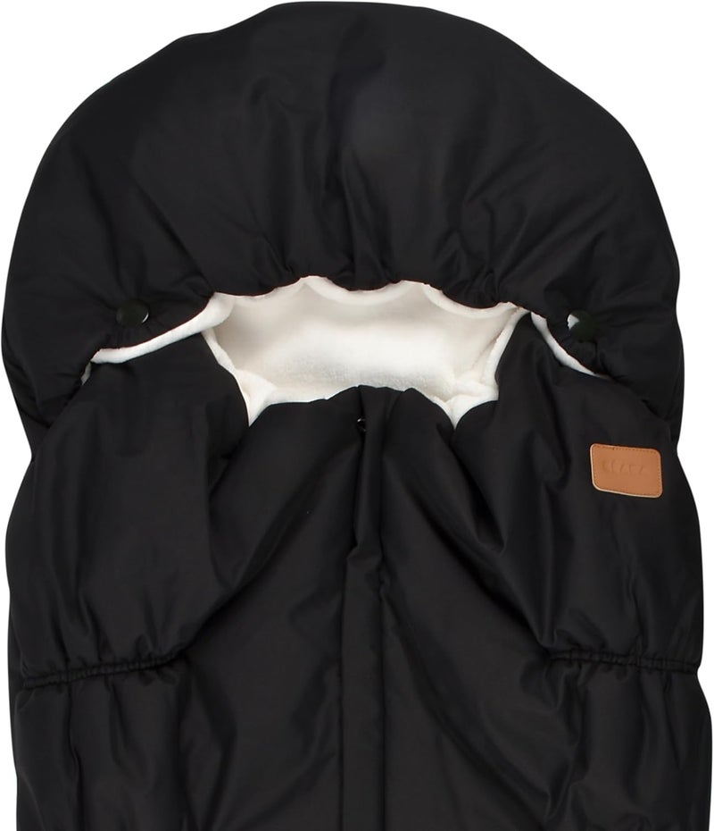 Baba بيبا غطاء قدم عالمي مقاوم للماء عالي الأداء لعربة الأطفال دافئ للأطفال لشتاء الأطفال أساسي غطاء بطانية لعربة الأطفال - Image 3