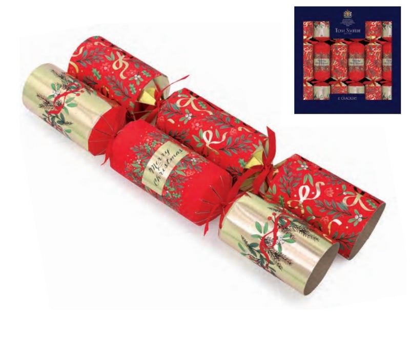 TOM SMITH Timeless Noël Premium Crackers 6 X 14" - Image 1