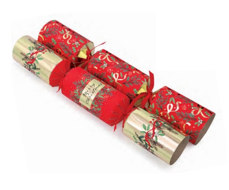 TOM SMITH Timeless Noël Premium Crackers 6 X 14" - Image 2