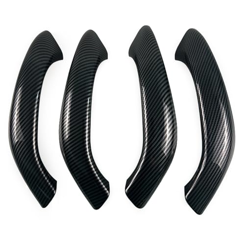 CHUANGHUI Car Door Handle for BMW X2 F39 X1 E84 F48 2010-2022 Interior Door Handles Replace Cover Car Door Pull Accessories (Carbon Fiber Color) - Image 5