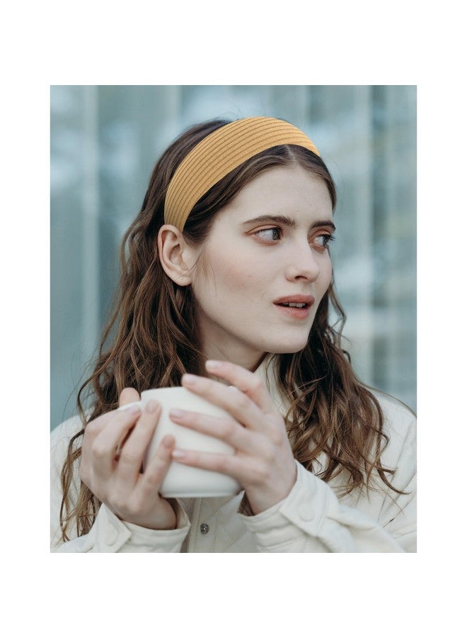 ACO-UINT 4 Pack Headbands For Women, Wide Headbands Large Head Bands For Women'S Hair, Non-Slip Thick Headbands With Teeth Fashion Hairbands Hair Accessories For Women - Image 5