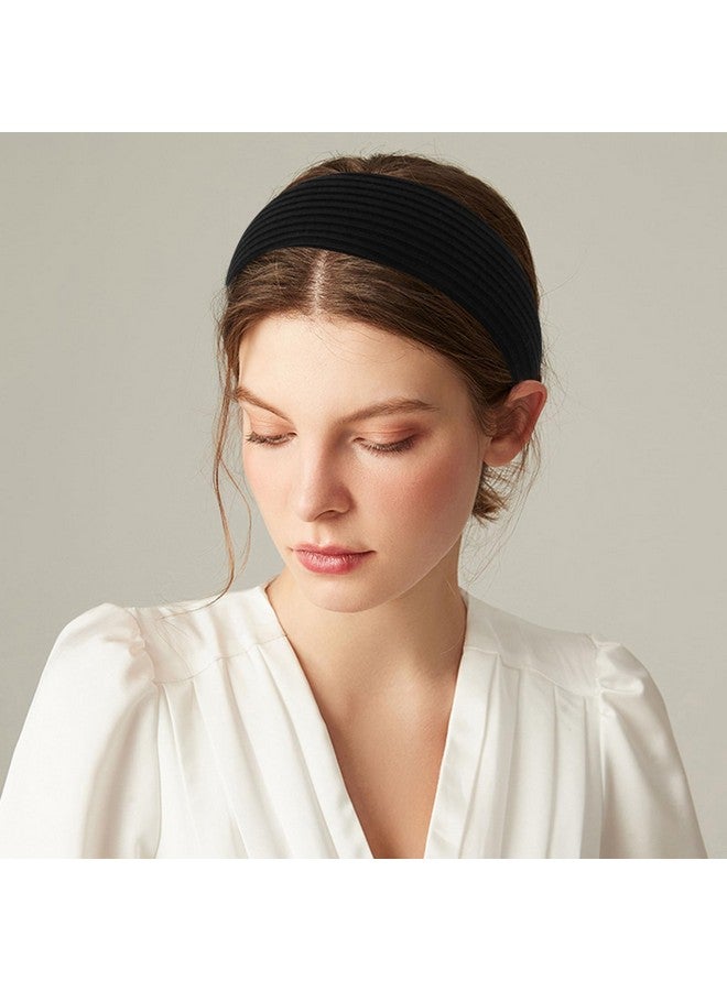 ACO-UINT 4 Pack Headbands For Women, Wide Headbands Large Head Bands For Women'S Hair, Non-Slip Thick Headbands With Teeth Fashion Hairbands Hair Accessories For Women - Image 3