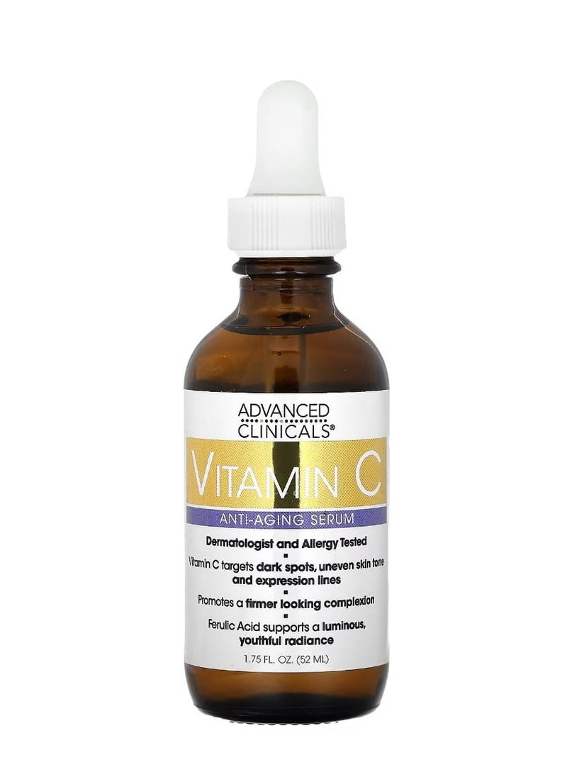 Advanced Clinicals Vitamin C Serum Anti-Aging 1.75 fl oz (52 ml) - pzsku/Z96E7450290B6332B7421Z/45/_/1714023282/44c6d409-453a-42ca-b290-d8f6245e926d