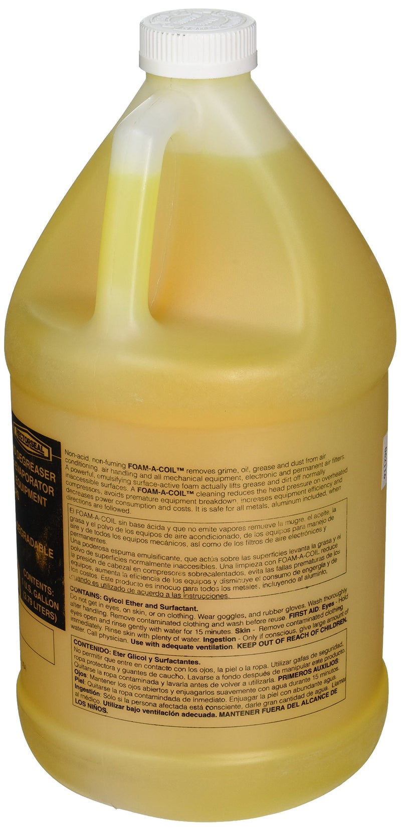 Rectorseal راكتورسيل 82632 منظف لفائف فوم-أ-كويل سعة 1 جالون كبير، أصفر - Image 2