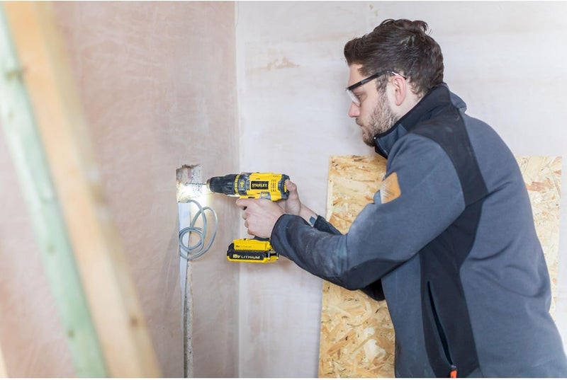 Stanley Fatmax 18V V20 Hammer Drill – SFMCD711D1K Cordless Power Tool - Image 5
