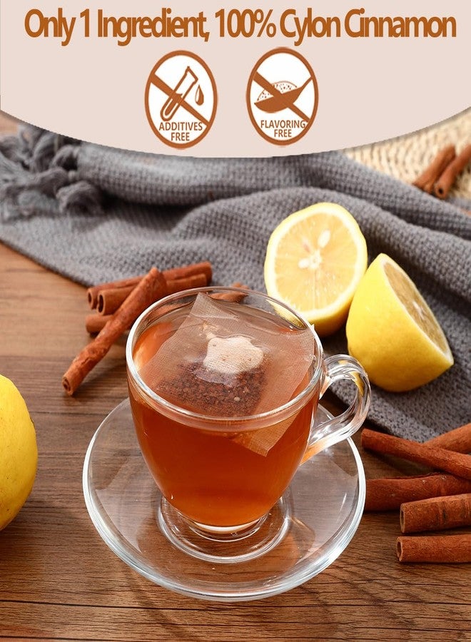 ULTHMOK Premium 100 Pure Ceylon Cinnamon Tea Bags, Made with 100% Ceylon Cinnamon Sticks, No Additives & Caffeine Free. - Image 5