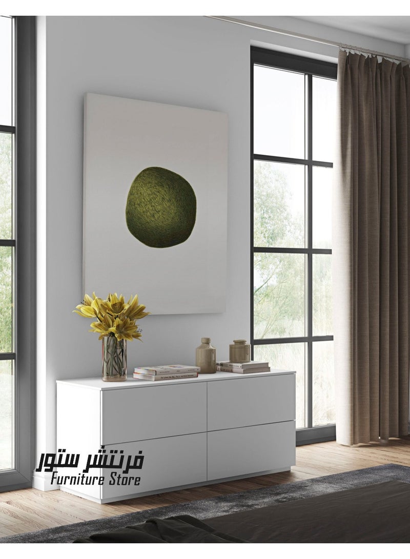 فرنتشر ستور وحدة تليفزيون مودرن - ارتفاع 50 سم - عرض 101 سم - عمق 34 سم ، من فرنتشر ستور.  - Image 1