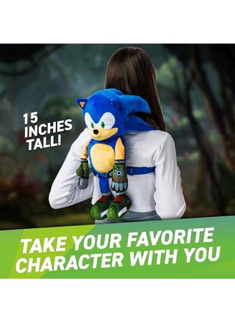 SONIC Sonic Prime Plush Backpack  - Image 2