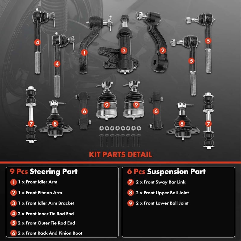 A-Premium Front Suspension Kit for Chevy & GMC - Image 3