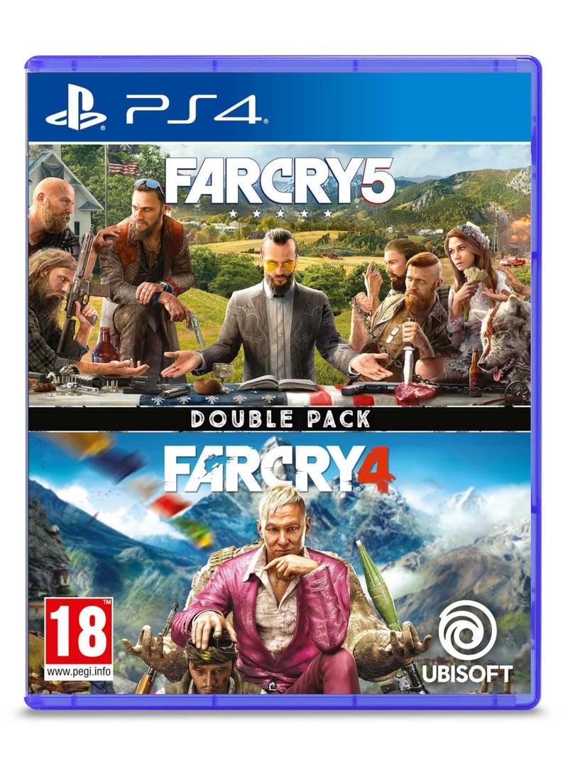 PlayStation Far Cry 5 & Far Cry 4 Double Pack PS4 Version - Action-Adventure Games - Image 1
