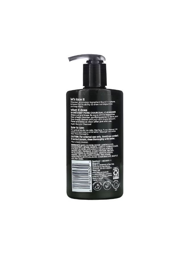 Biore Deep Pore Charcoal Cleanser 6.77 fl oz 200 ml  - Image 2