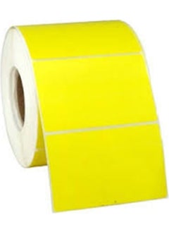 Tekno 40 mm x 60 mm Thermal Pharmacist Label Yellow 10 Rolls of 1,000 