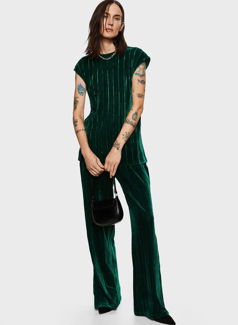 MANGO High Waist Pants