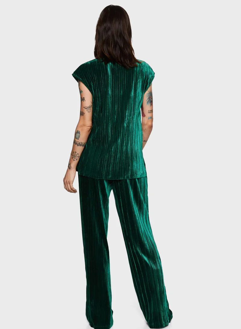 MANGO High Waist Pants
