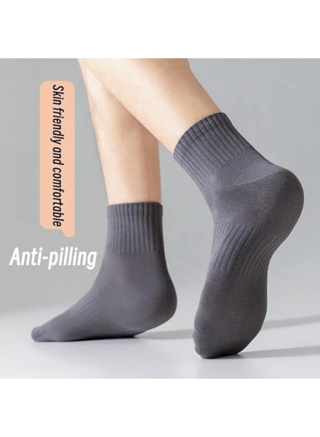 ChicAbode 7 Pairs Men's Socks,short Socks, Summer Multi-color Socks, Thin,women's Socks, Colored Cotton Socks, Casual Socks, Sports Socks,7-8 Pairs,Sock Sizes 9-13 - Image 5