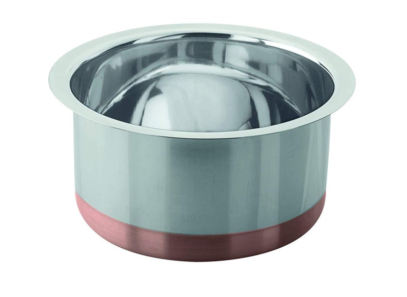 Liolis Stainless Steel Copper Bottom Tope Set of 4 Pcs All Capacity 7000ml - Image 3