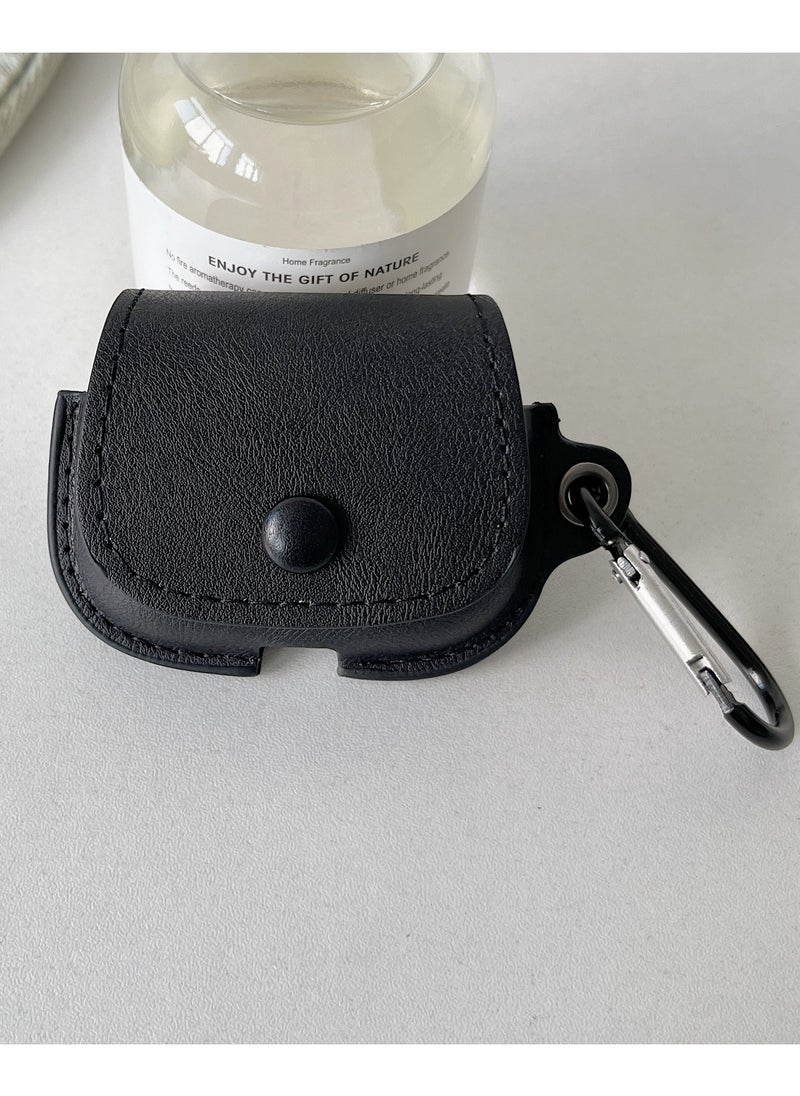 KUYING - Suitable For Apple Bluetooth Earphones With Full Leather Cover Protective Case - Image 1