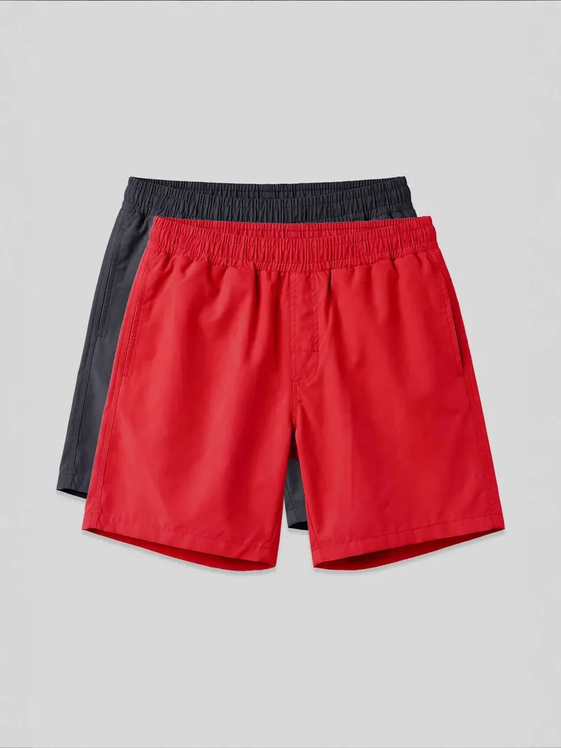 TOMMY Men's Mid Waist Swim Shorts