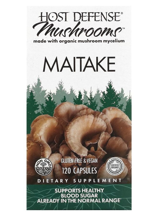 Host Defense Mushrooms Maitake 120 Capsules