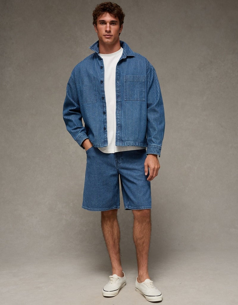 American Eagle AE Baggy Denim Short - Image 1