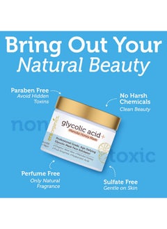 Era Organics Glycolic Acid Peel AHA BHA Exfoliant - 70% USP Grade Clinical Strength Age-Defying At Home Chemical Exfoliant for Face - Salicylic and Lactic Acid, Aloe Vera, Manuka Honey, Hyaluronic Acid  - Image 4