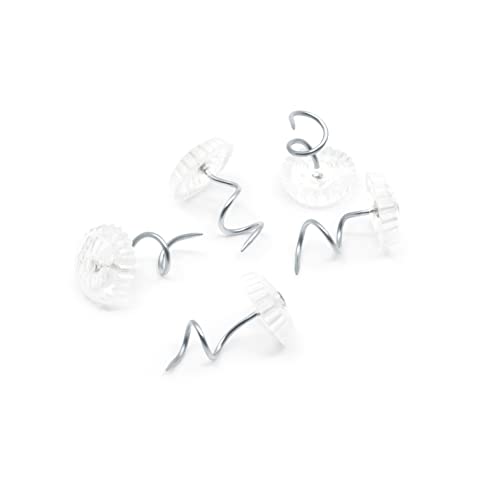 Dritz Home 9023 Twist Pins with Clear Heads (10-Piece) - Image 4