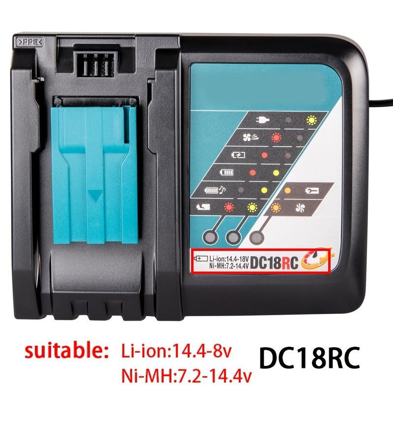 Black Wall Bracket For Makita Charger Stable Tool Storage Mount Quick Assembly - Image 4