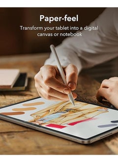General iPad Pro 11 2024 (M4) Screen Protector, Paper Feel, Place Pencil on Paper, Thin and Sensitive, Easy to Apply Tray, Anti-Scratch Protection, 2-Pack  - Image 4