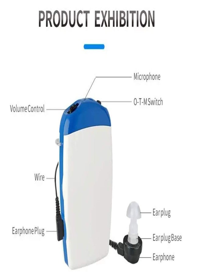 FCS Pocket F-28 Personal Sound Amplification Product (PSAP) For Mild To Moderate Hearing Loss. (Pack of 2) - Image 2