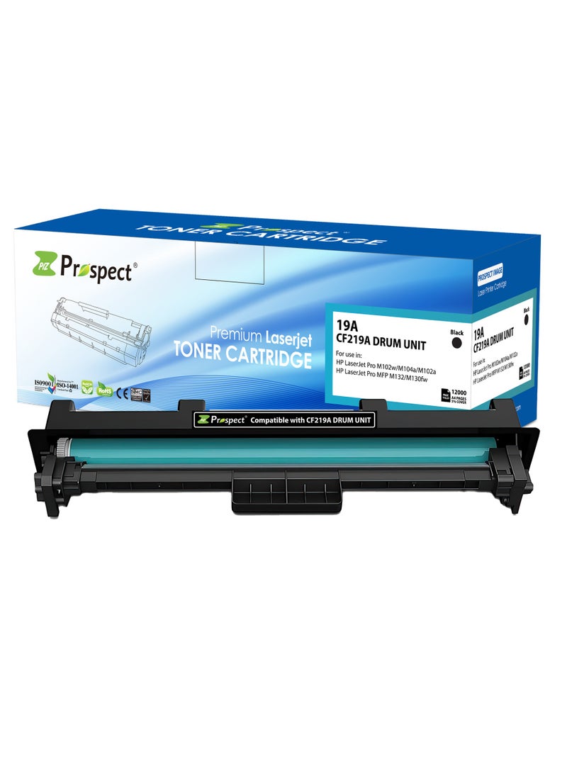 Prospect Drum 19A CF219A Laser Drum Unit Compatible with HP CF219A 19A for laser Printer Laserjet Pro M102A M102W M104A M104W M130FW M130NW M130FN M132FW M132NW M132FN - Image 2