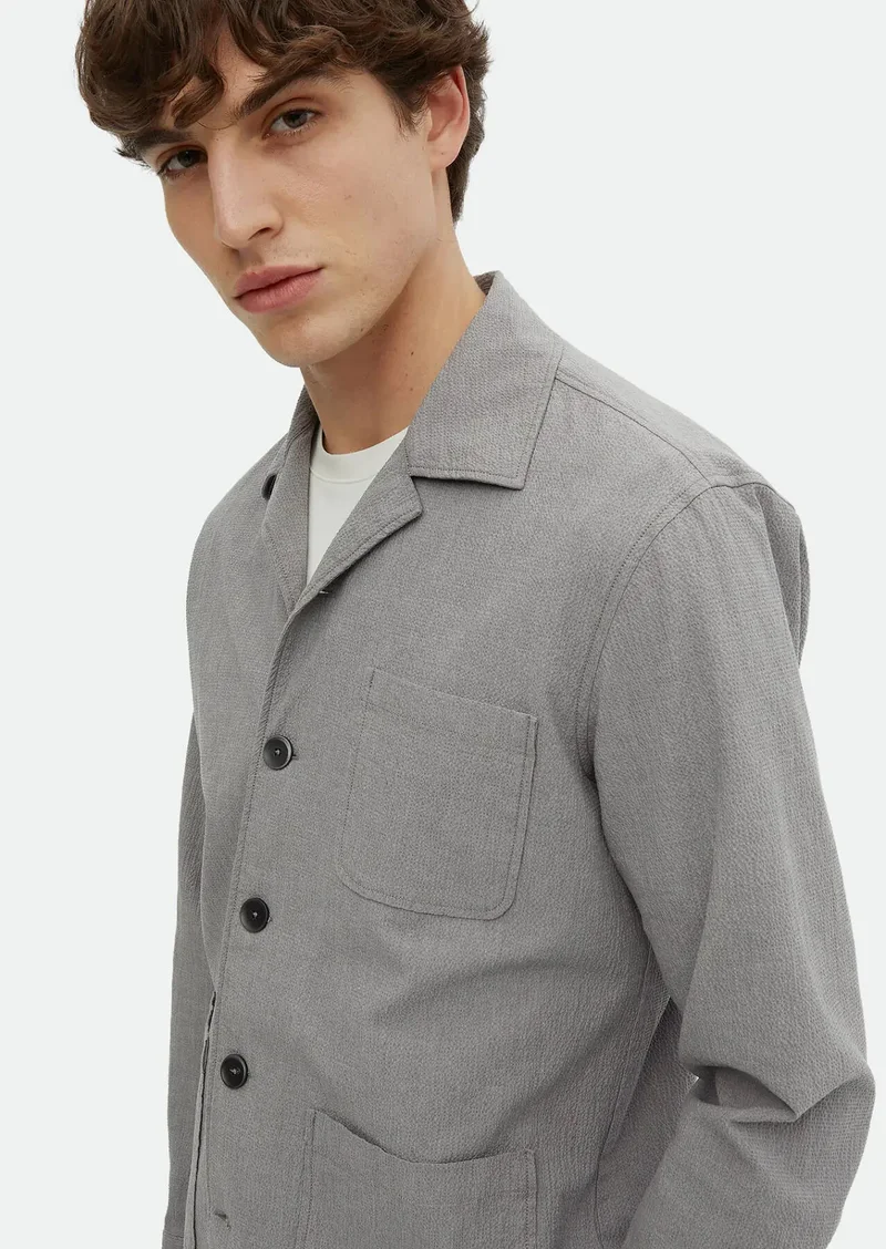 RAMSEY Grey Overshirt
