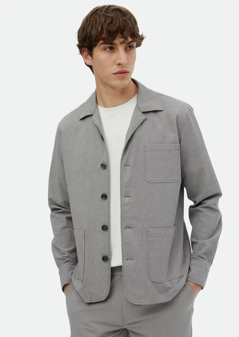 RAMSEY Grey Overshirt