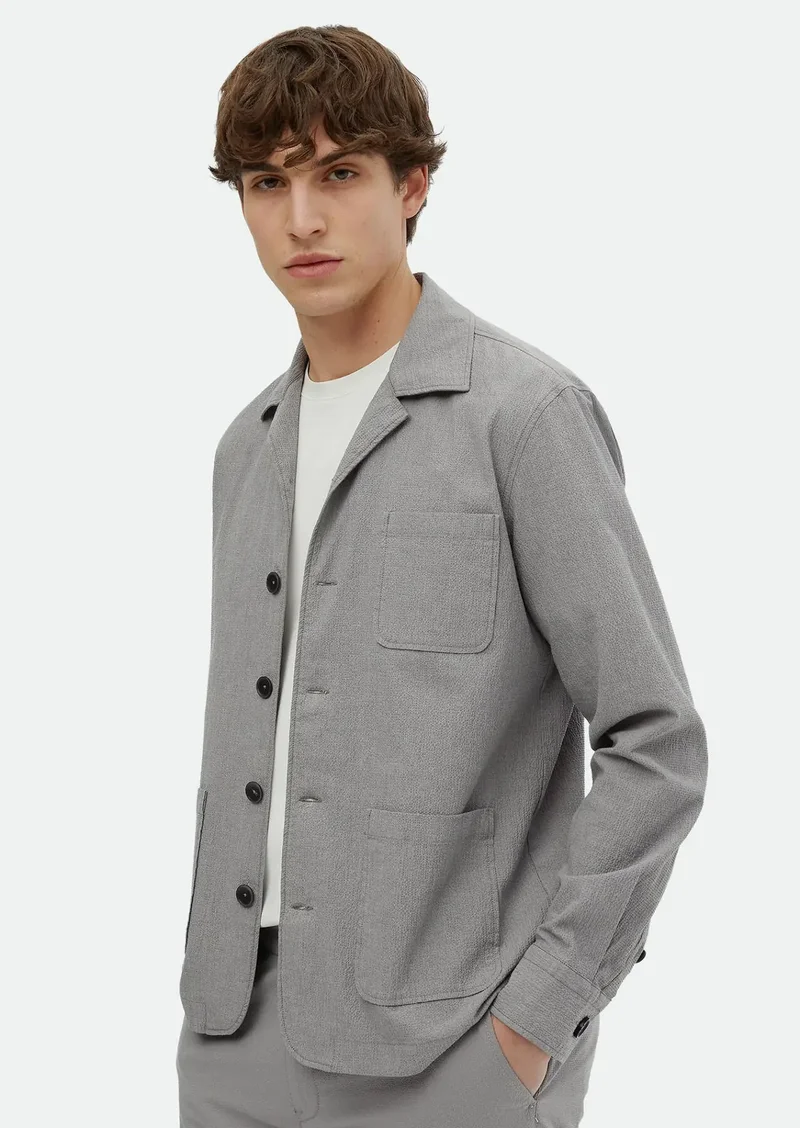 RAMSEY Grey Overshirt
