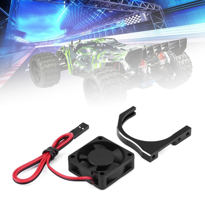 RC Car Accessory Motor Heat Dissipation Cooling Fan (30 * 30 * 10mm With Black Motor Mount) - Image 3
