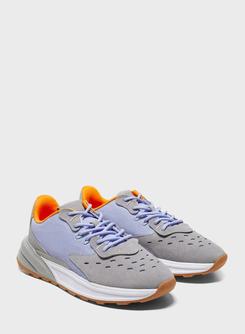 MANGO Shadow Low Top Sneakers