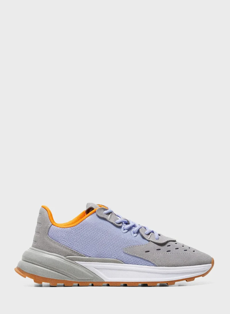 MANGO Shadow Low Top Sneakers