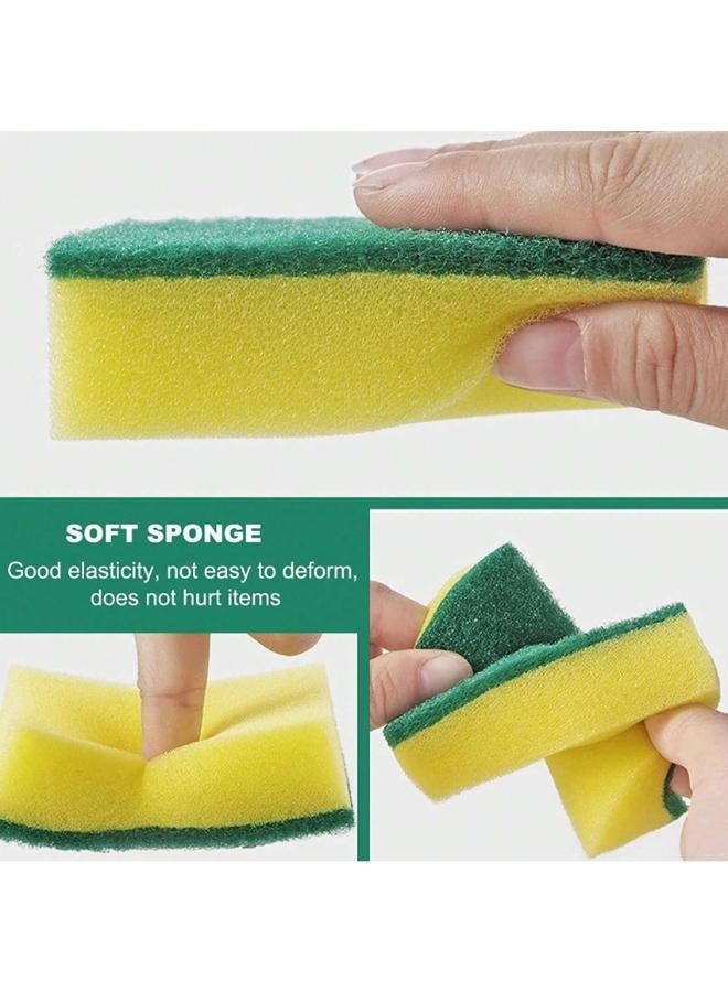 5 Pieces Home Office Kitchen Tools Dust Cleaning Sponge Wipe Double-Sided Soft Kitchen Pot Stove Dishwashing Cleaning Sponge - Image 3