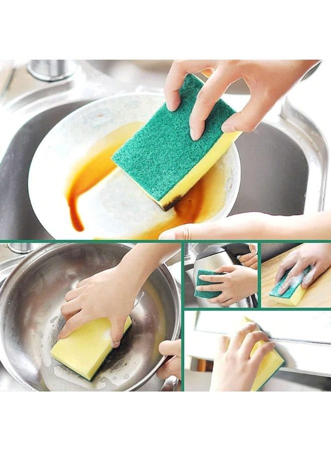 5 Pieces Home Office Kitchen Tools Dust Cleaning Sponge Wipe Double-Sided Soft Kitchen Pot Stove Dishwashing Cleaning Sponge - Image 5