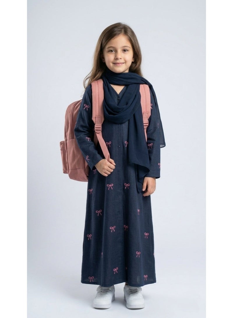 BHNS Girls' clothing, girls' abaya, children's abaya, girls' clothing, girls' gifts, little abaya, girls' clothing, children's jalabiya, girls' clothing, girls' gift, suitable for all occasions - Image 2